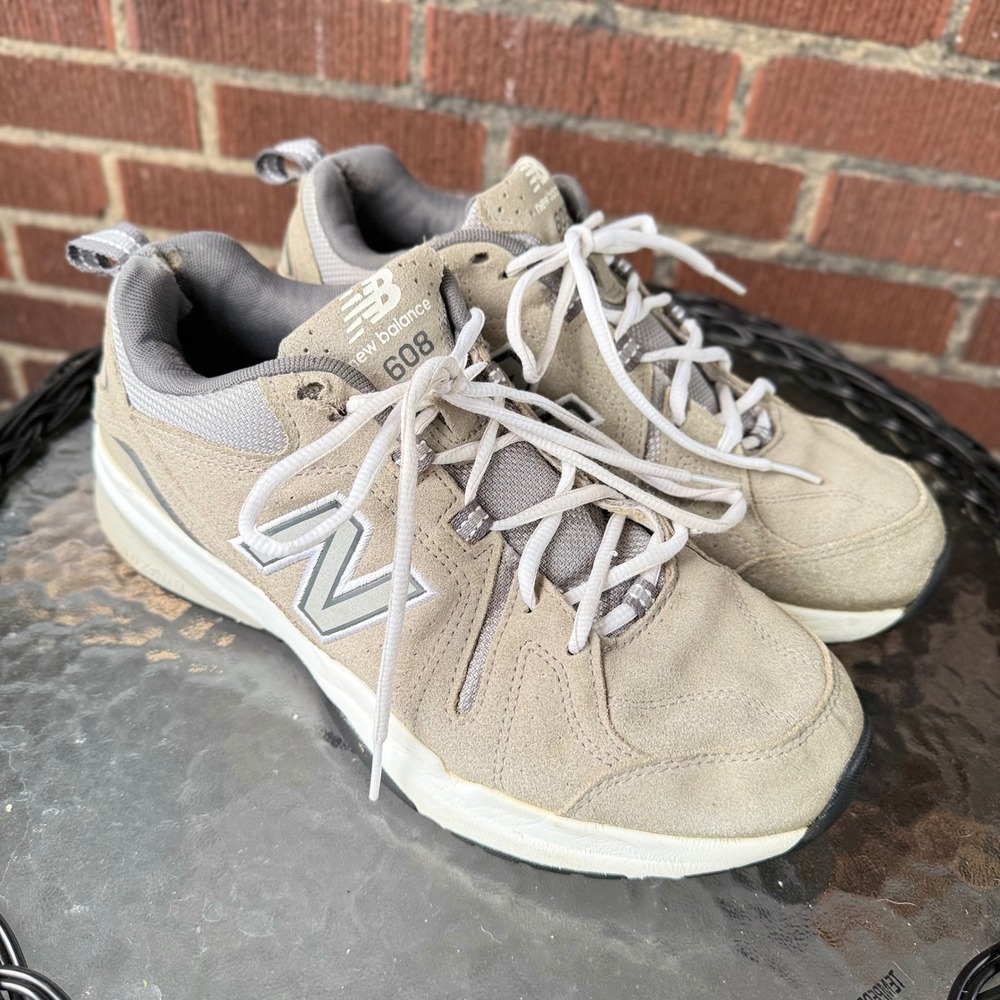 New Balance 608 Training Sneakers Grey Dad Shoes US 9.5